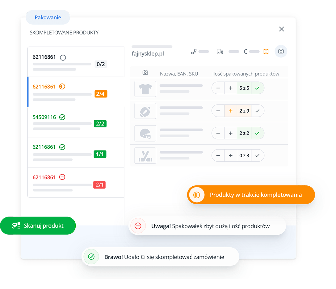 funkcje Automatyzacja procesów