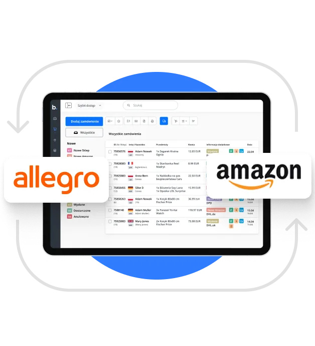 Integracja Amazon z Allegro