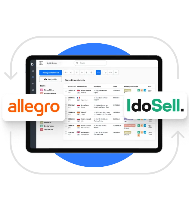 Integracja Allegro z IdoSell
