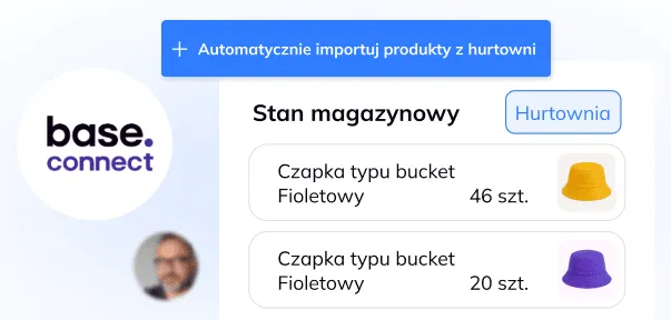 Integracja PrestaShop z hurtownią i Base Connect