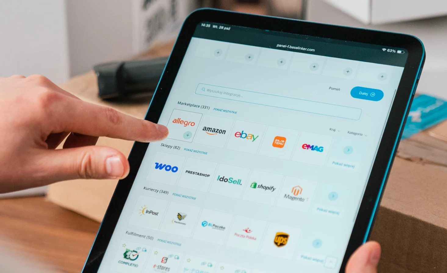 Skaluj sprzedaż na 350+ marketplace’ach