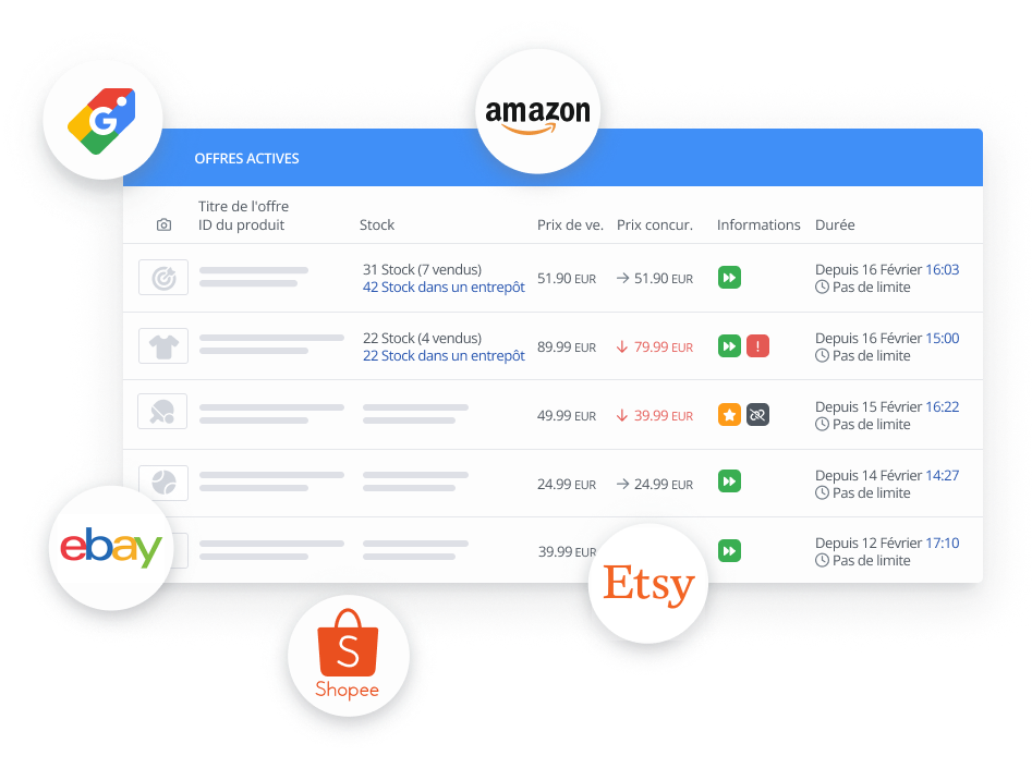 Gestionnaire de la marketplace