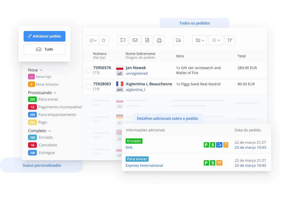 Gerenciador de Pedidos