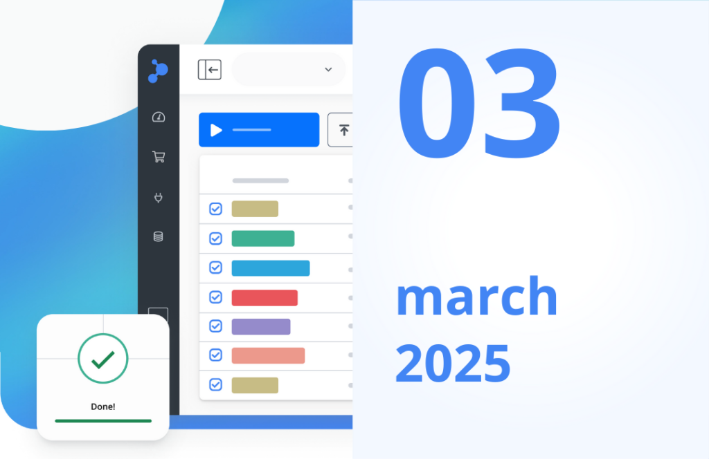 Changelog March 2025