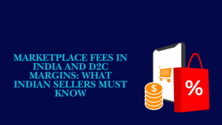 marketplace fees in india and d2c margins illustration