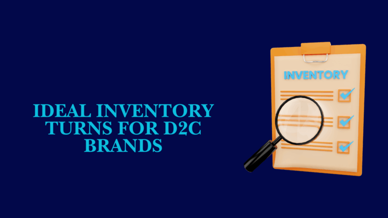 ideal inventory turns for d2c brands illustration