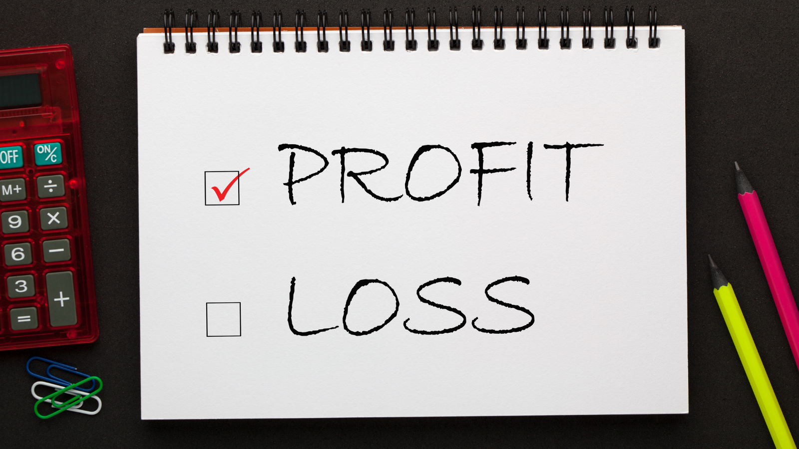 inventory turns impact on profitability profit and loss concept
