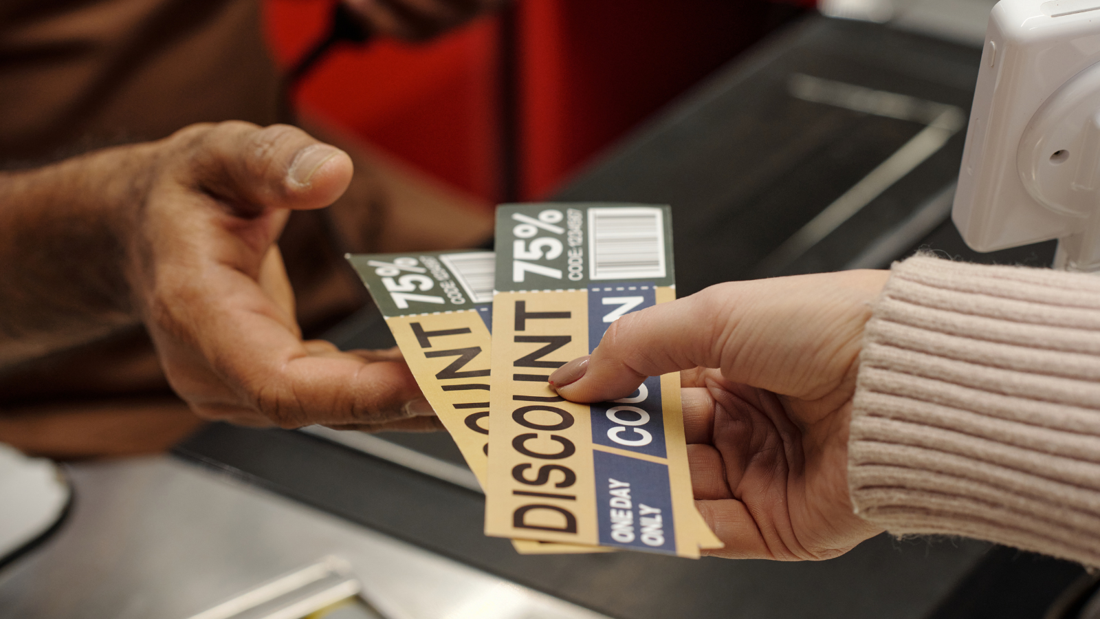 discount strategy visual showing price reduction impact on margins