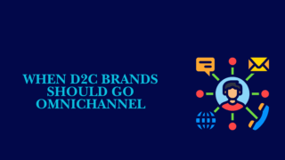 d2c omnichannel concept showing integration of online and offline customer touchpoints
