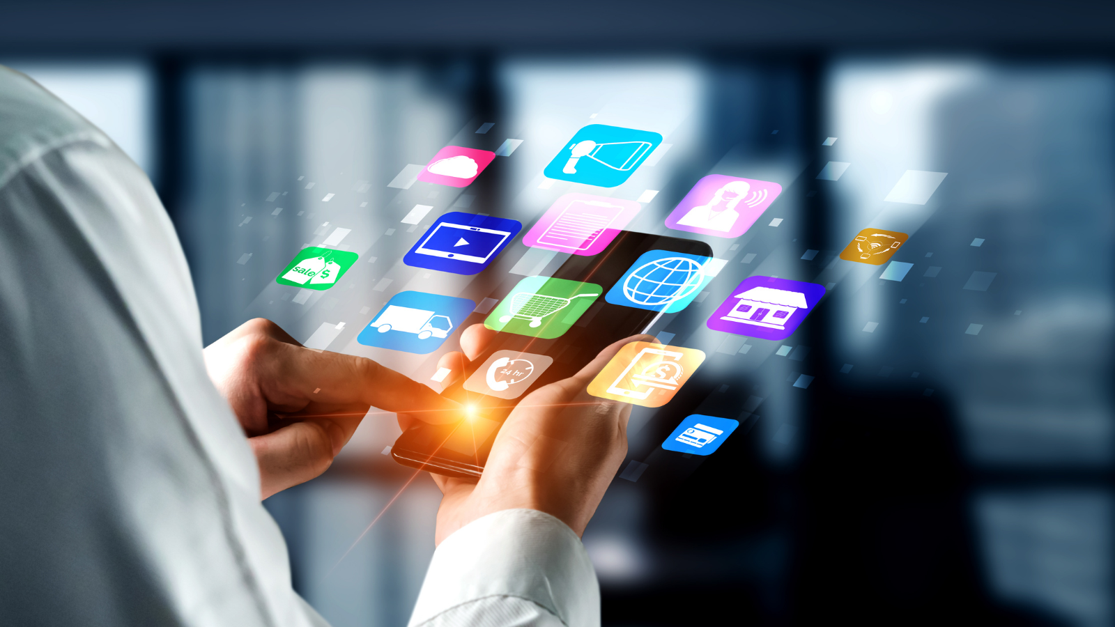 digital and physical retail integration showing unified commerce experience