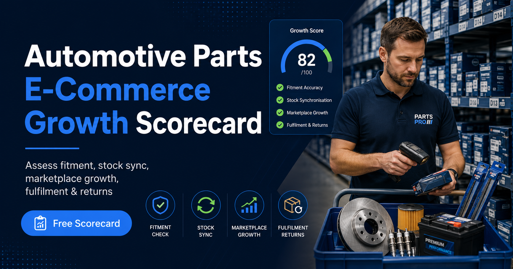 Online Car Parts Scorecard