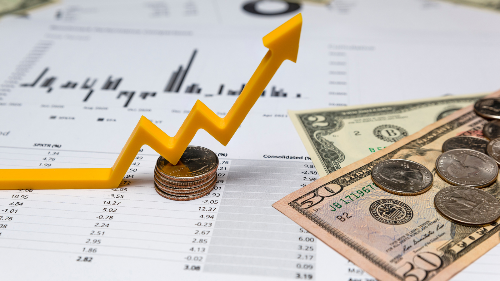 revenue vs profitability image showing financial metrics and cost breakdown