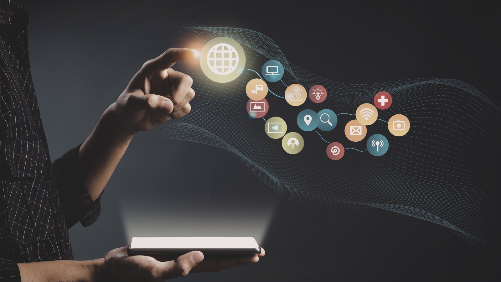 ecommerce technology and analytics image showing digital transformation and data driven operations