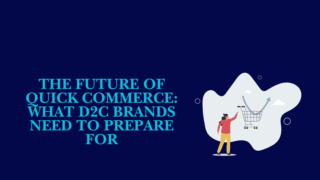 future of quick commerce illustration showing d2c brands and instant delivery ecosystem