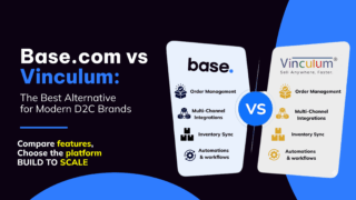 Base.com vs Vinculum comparison for omnichannel ecommerce brands in India