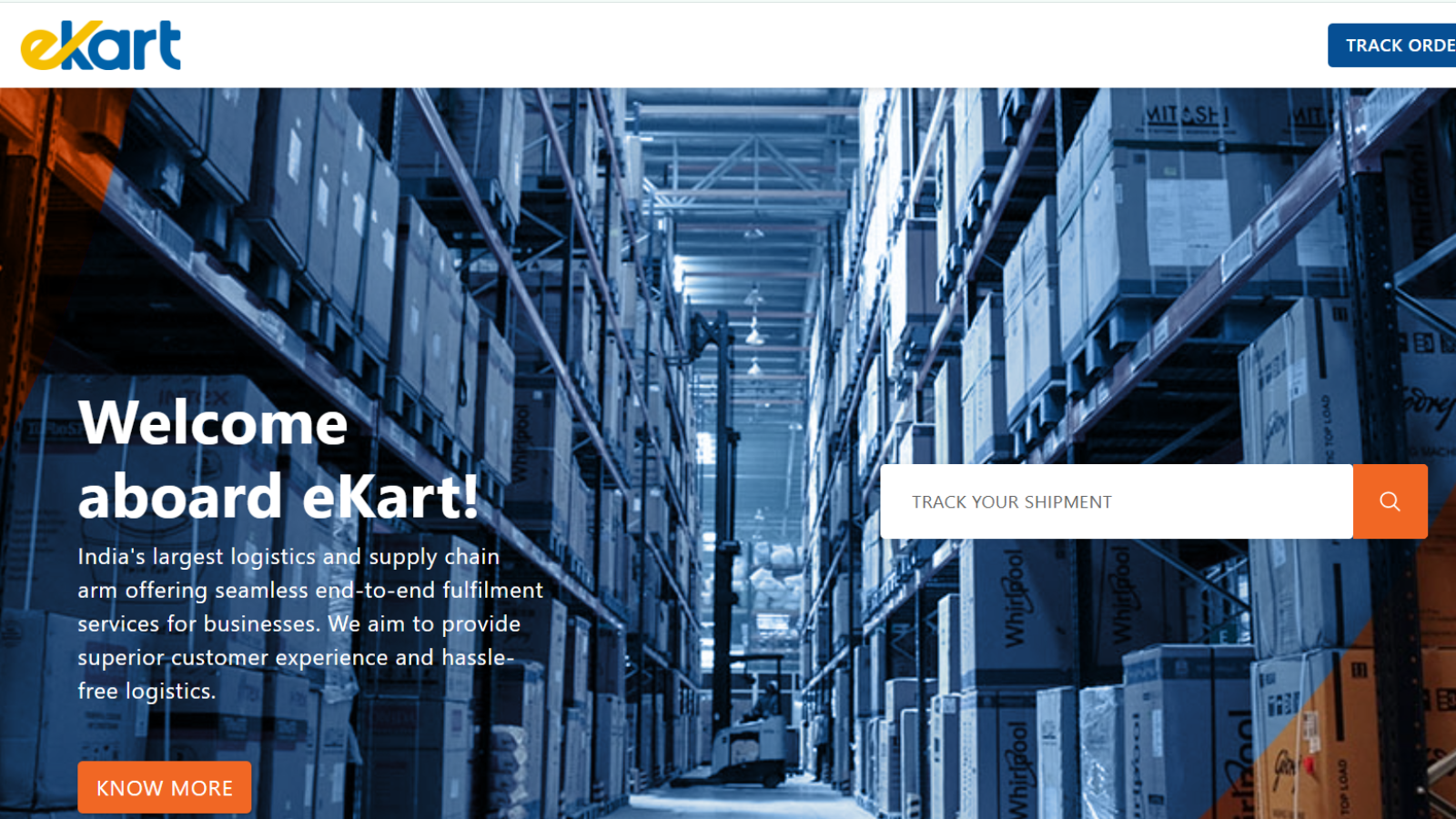 Ekart logistics platform supporting ecommerce and marketplace deliveries