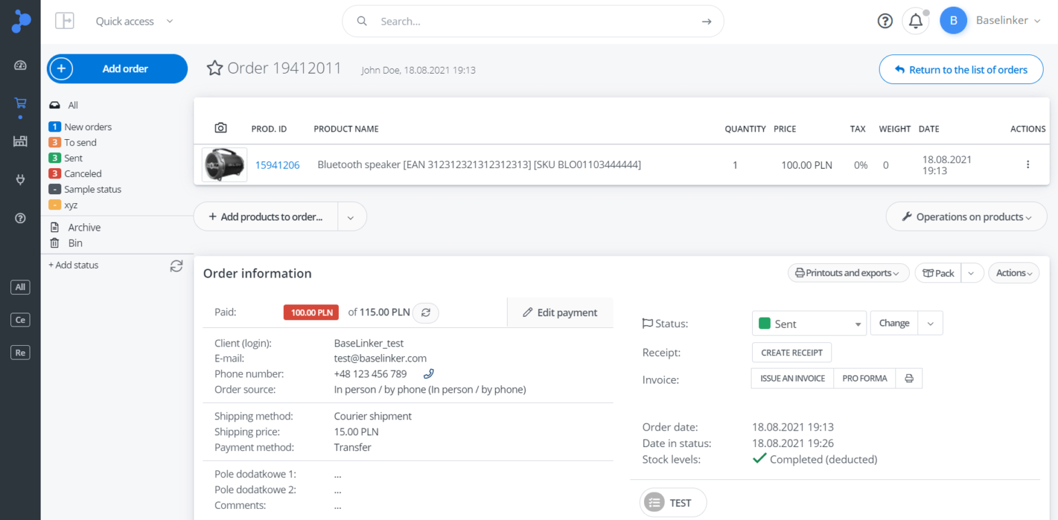 Order Manager – how to use - Help Center | Base.com