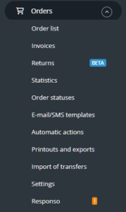 Order management - Help Center | Base.com