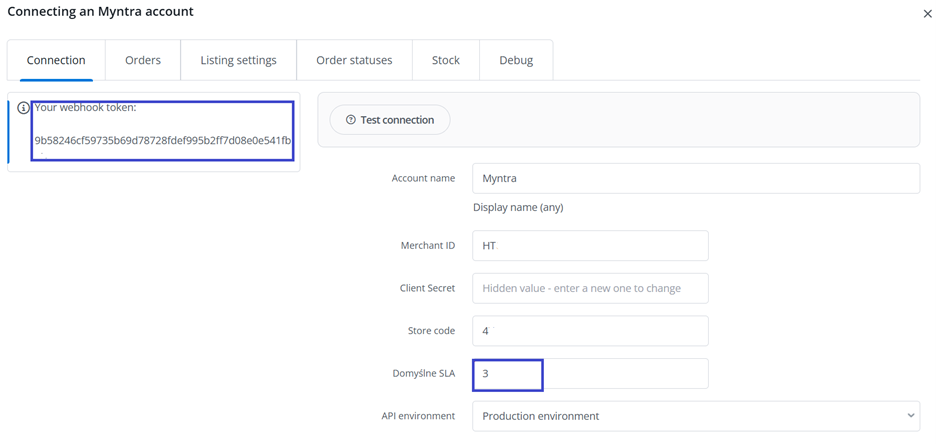 MyntraPPMP integration setup