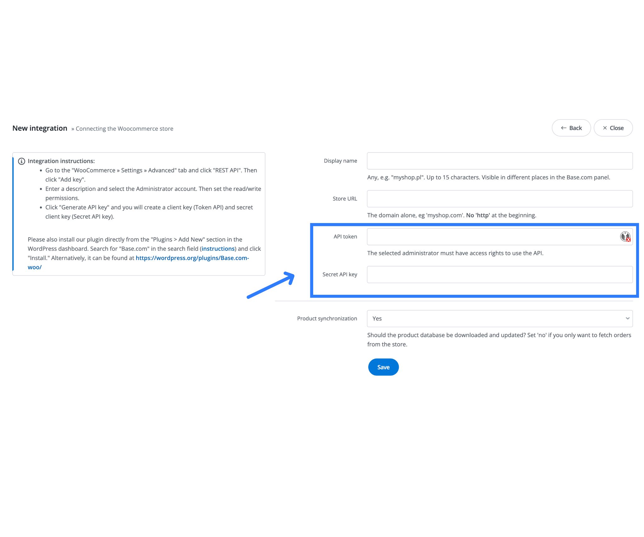 Centralized warehouse and order fulfillment management through Base.com.
