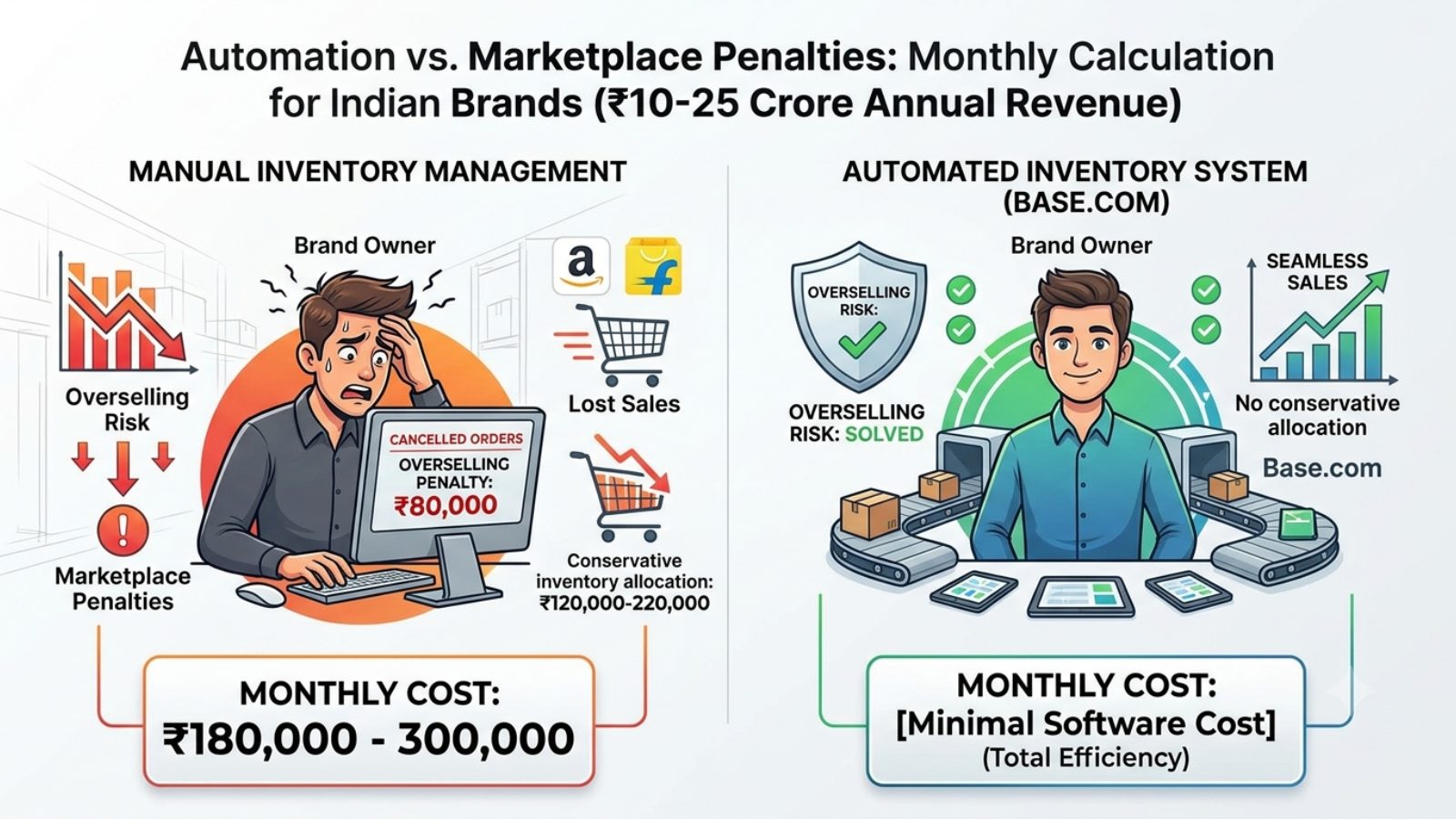 Real-time order management software improving inventory accuracy and customer satisfaction