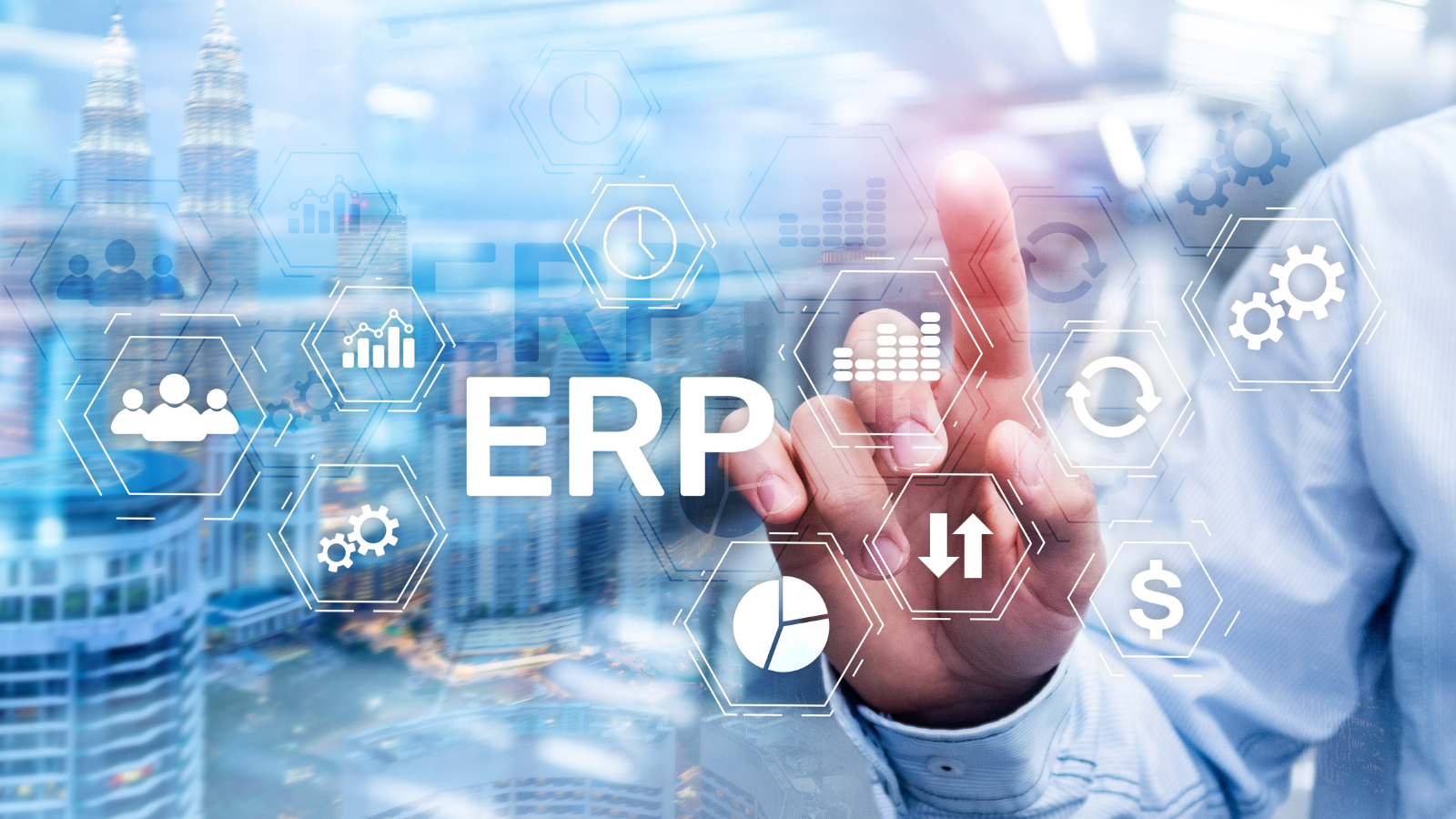 ERP integration automating purchase order creation and inventory replenishment workflows