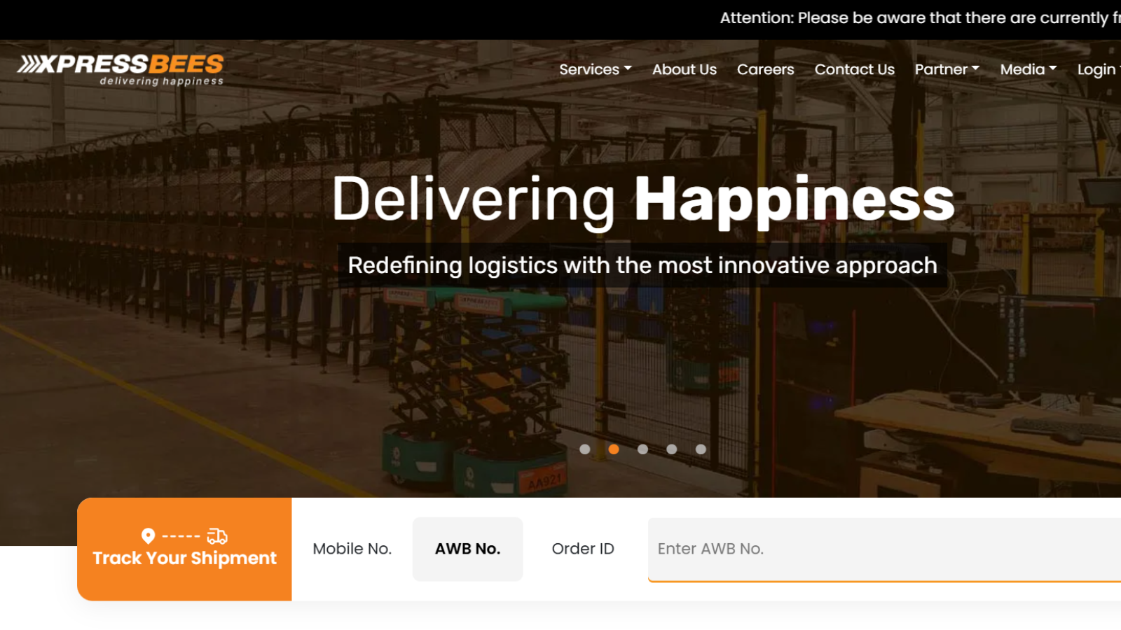 Xpressbees courier and logistics platform for D2C brands in India