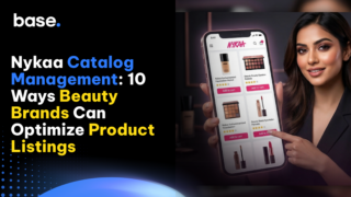 Beauty brand showcasing optimized Nykaa product listings with structured catalog data and detailed product information