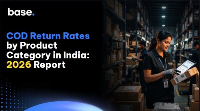 COD return rates by product category in India for the 2026 ecommerce report