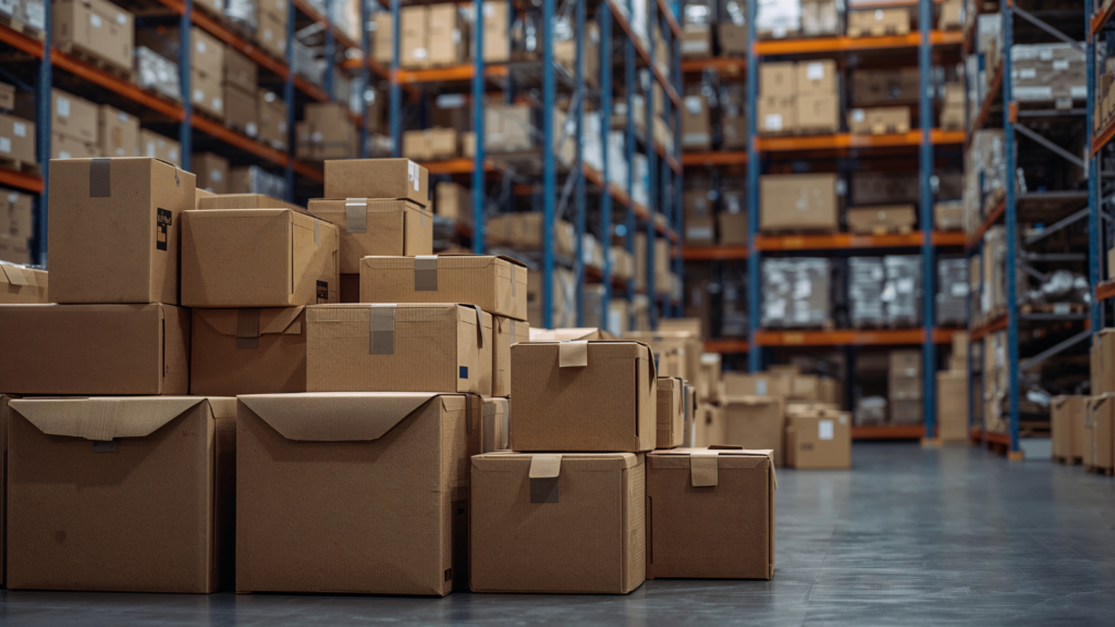 Safety stock planning based on replenishment speed, with warehouse inventory representing different buffer requirements for peak sale periods

