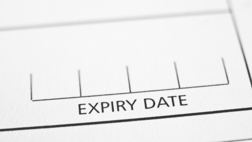 Product expiry date highlighting shelf life, batch tracking, formulation version, and minimum remaining shelf life requirements