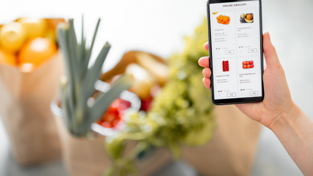 Instamart product variant images being checked at phone-size tiles to distinguish similar flavors and reduce wrong orders
