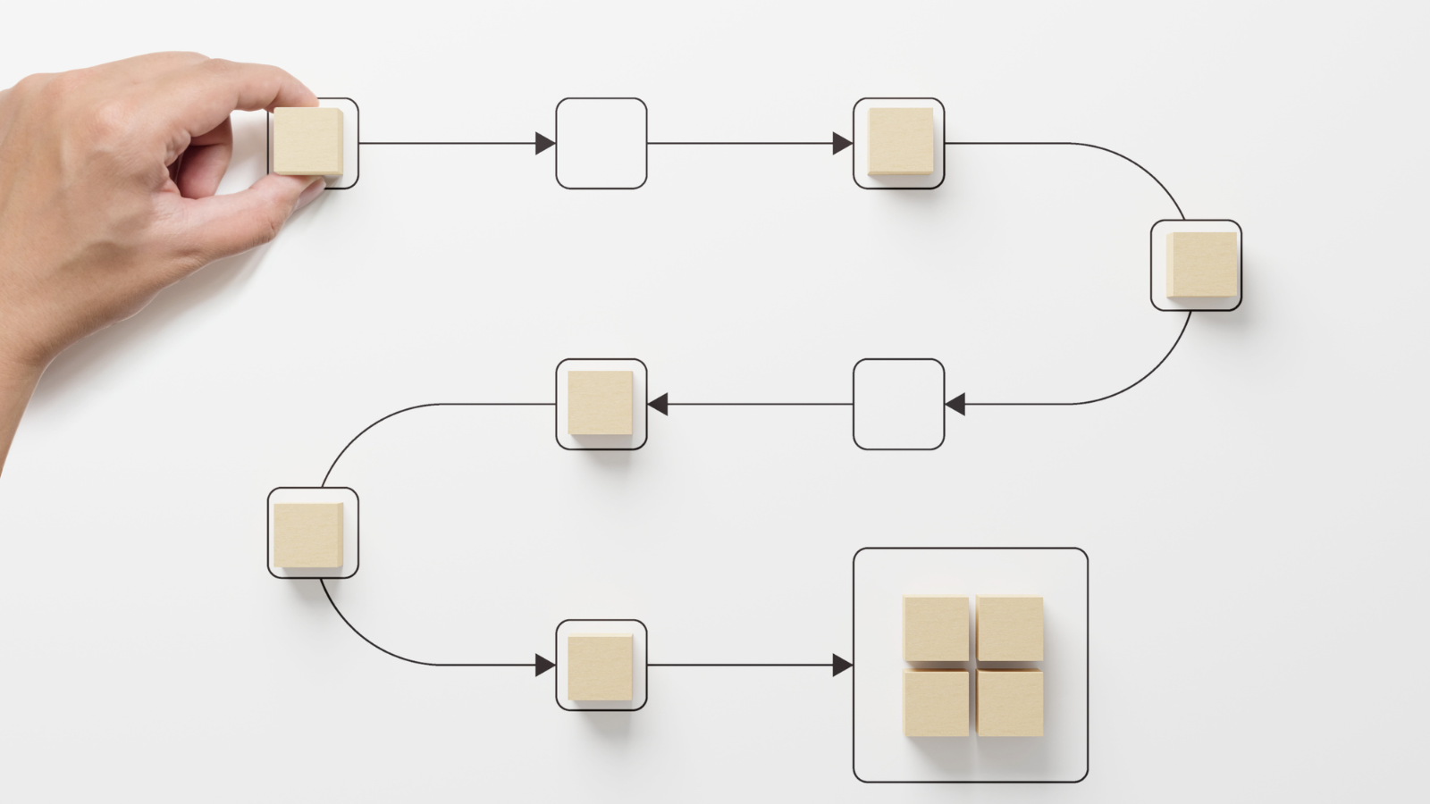 Automated warehouse workflow streamlining fulfilment and operational processes