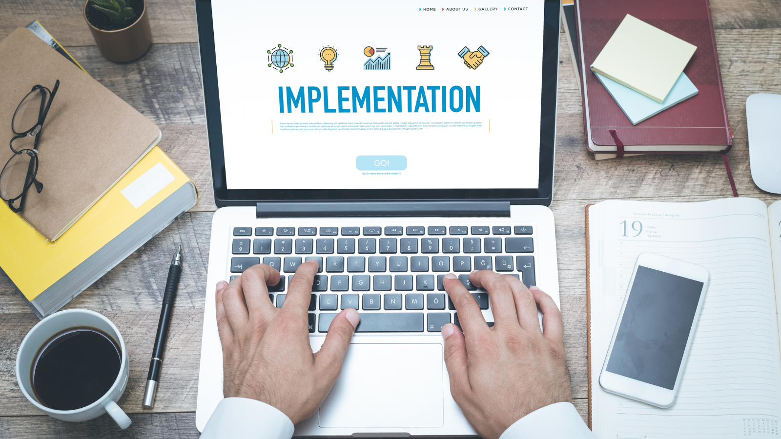 Implementation planning for multi-warehouse order management software deployment