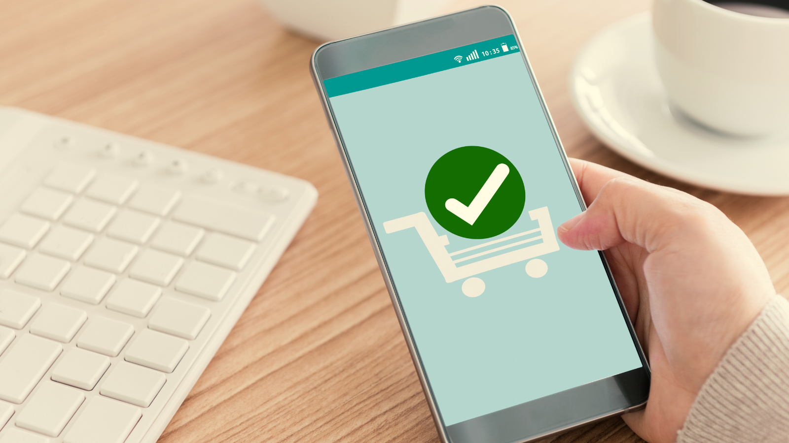 Automated customer confirmation calls verifying delivery intent before order dispatch