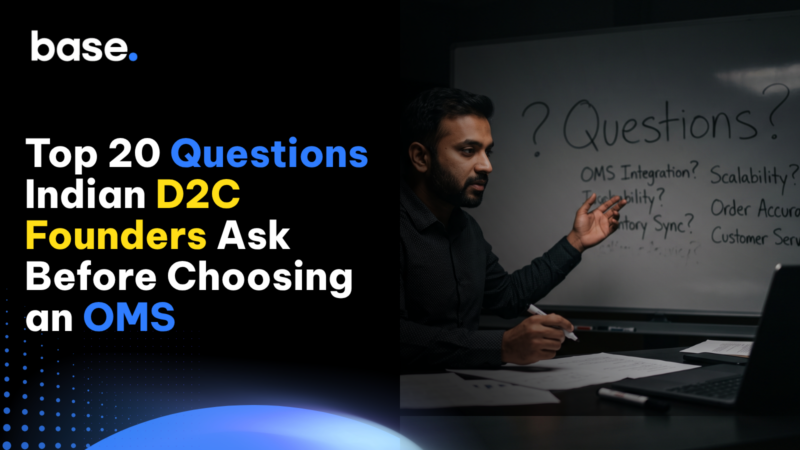 Indian D2C founder evaluating the best order management system for business growth