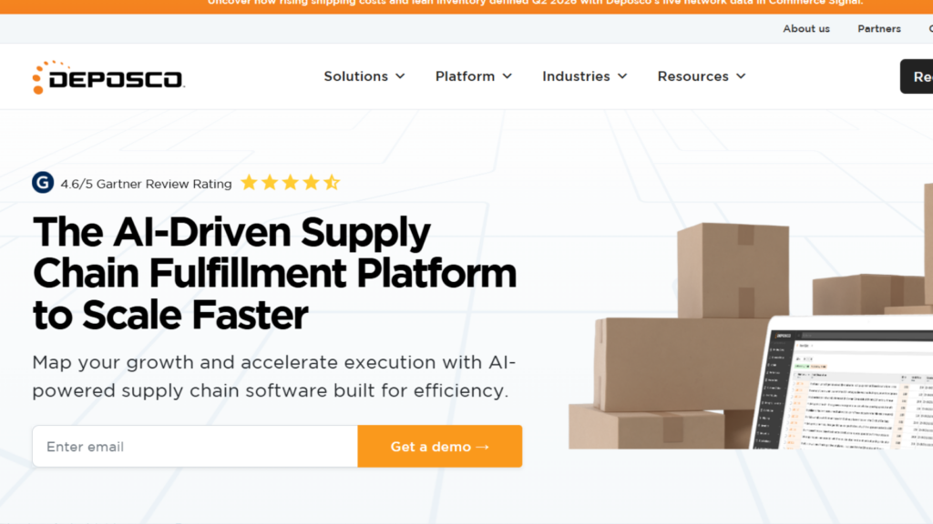 Deposco cloud warehouse management software