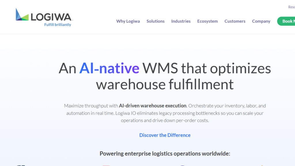Logiwa warehouse management platform for ecommerce fulfillment