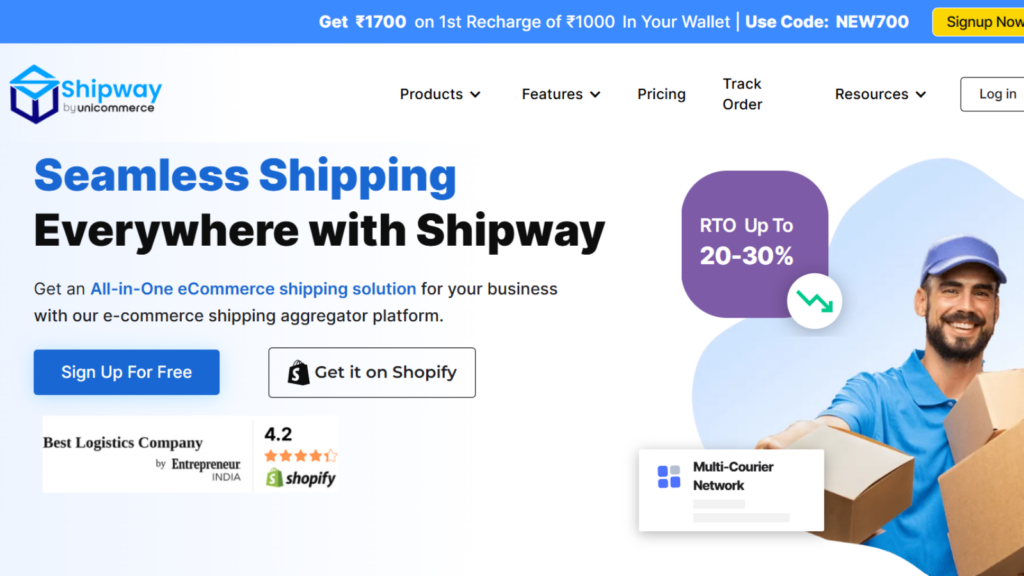 Shipway shipping and warehouse management solution