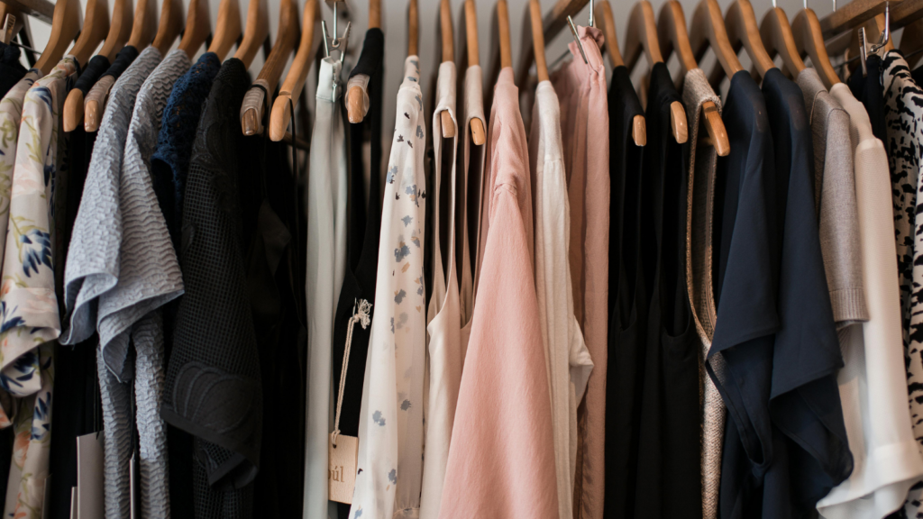 Fashion apparel collection highlighting the largest D2C category by GMV in India