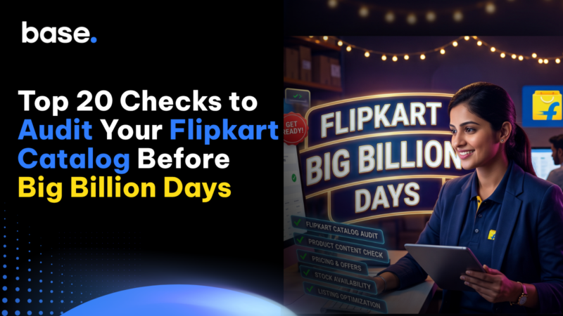 Flipkart catalog audit checklist for preparing product listings before Big Billion Days