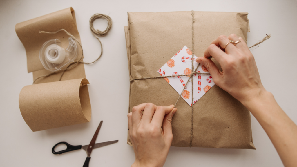 Product packaging process illustrating accurate package contents and presentation for ecommerce orders