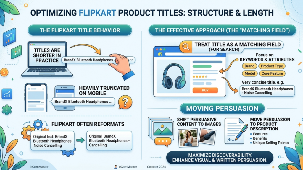 Flipkart category and ecommerce vertical placement showing correct product categorization