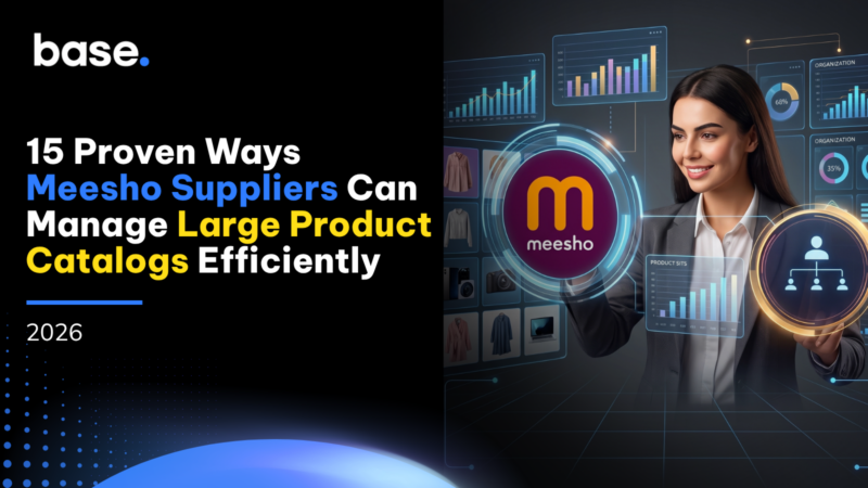 Meesho suppliers managing large product catalogs through structured product data and organized marketplace operations