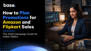 Amazon and Flipkart promotion planning guide showing campaign strategy for Indian sellers