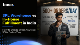 3PL warehouse vs in-house fulfillment in India comparison for D2C brands scaling beyond 500 orders per day