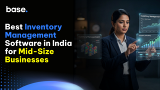Best inventory management software in India for 2026 showing options for mid-size businesses, ecommerce, warehouses, GST, and marketplaces