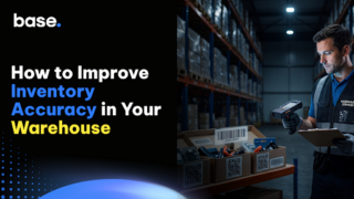Warehouse inventory accuracy guide showing how organized warehouse processes and technology help improve stock accuracy