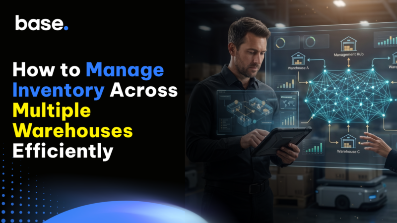 Multi-warehouse inventory management guide showing how businesses can coordinate stock across multiple warehouse locations