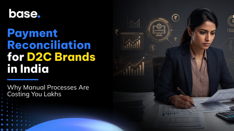 Payment reconciliation for D2C brands in India showing automated financial reconciliation and revenue recovery